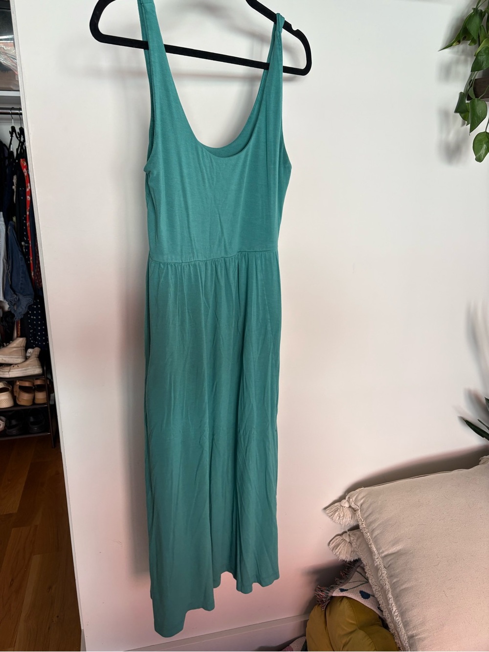 a new day Teal Sleeveless Maxi Dress